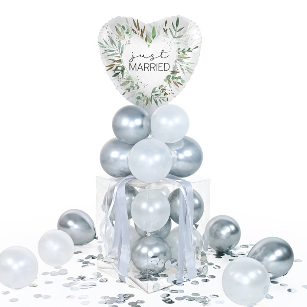 Balloha Geschenkbox DIY Natural Greenery Wedding XL