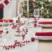 Vorschau: Landhaus Weihnacht Beeren Girlande 1,8m