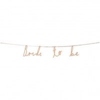 Bride to be Girlande rosegold 1,2m