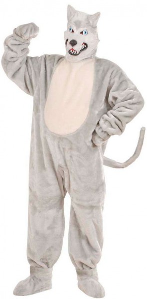 Plüsch Wolf Kostüm