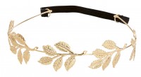 Goldenes Lorbeerkranz Haarband