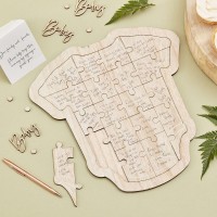 Botanical Babyparty Gästebuch