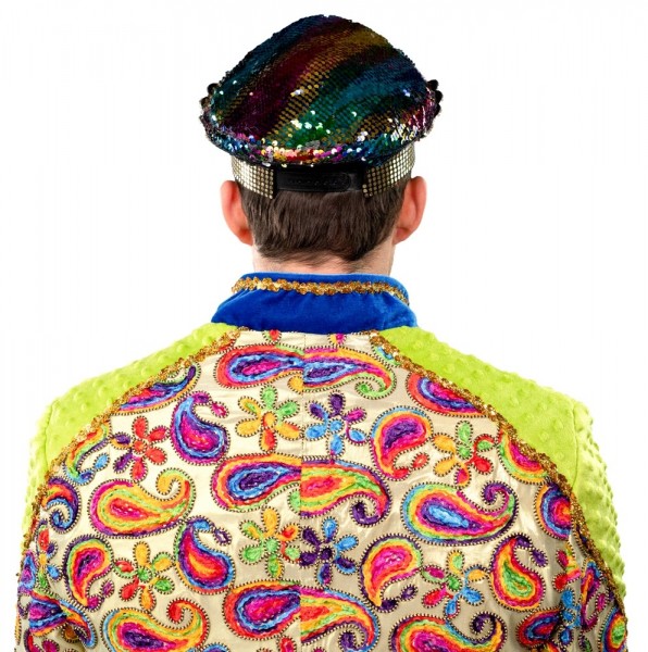 80er Jahre Pailleten Schirmmütze 5