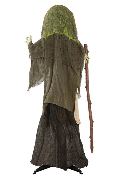 Horror Hexe animiert mit Licht 160cm 3