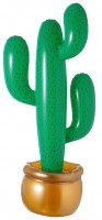 Aufblasbare Kaktus Deko