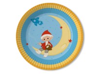 8 Sandmännchen Partyteller 23cm