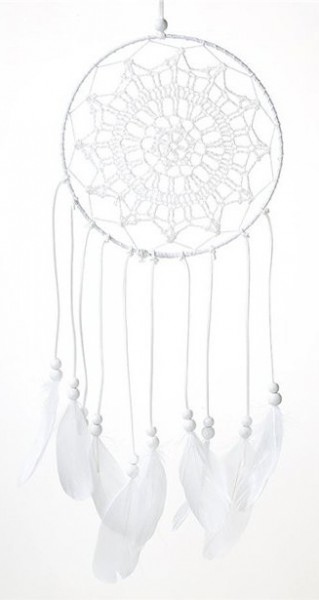 Weißer Traumfänger High Spirits 53cm