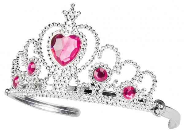 Silberne Kinder Prinzessin Krone 2