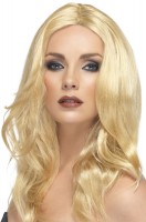 Blonde Party Perücke Pia für Damen