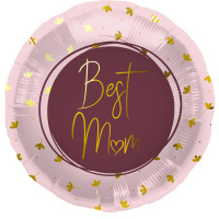 Eleganter Best Mom Folienballon 45cm