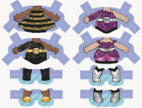LOL High Fashion Papierpuppen