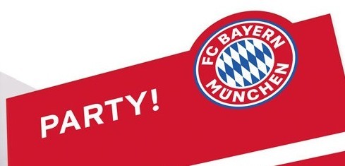 8 FC Bayern München Einladungskarten