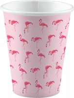 8 Flamingo Paradise Becher 250ml