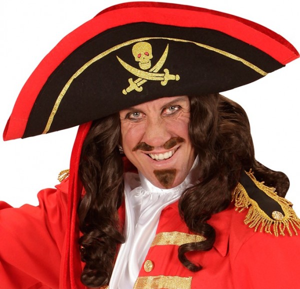 Dreispitz Herren Piratenhut