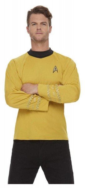 Star Trek Uniform Shirt für Herren gelb
