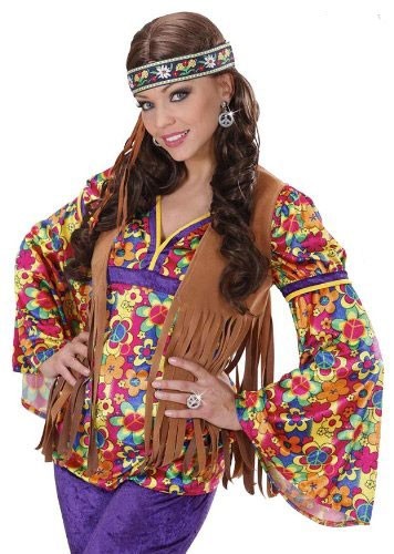 Peace Hippie Glitzer Ohrringe 2