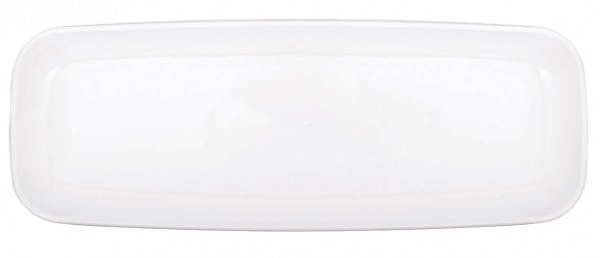 Rechteckige Servierplatte Snow White 16,5 X 44,4cm