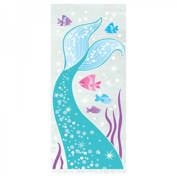 20 Zauberhafte Meerjungfrau Sirena Geschenktüten 13 x 28cm 2
