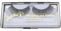 Glitzer Wimpern Silber