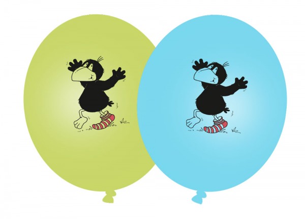 8 Kleiner Rabe Socke Ballons