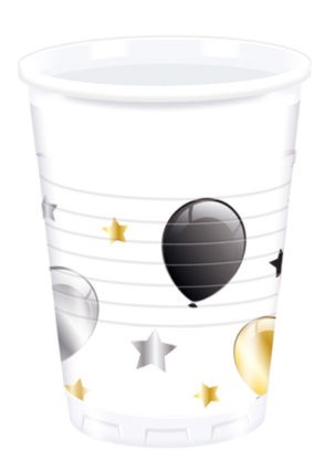 8 Milestone Birthday Becher 200ml