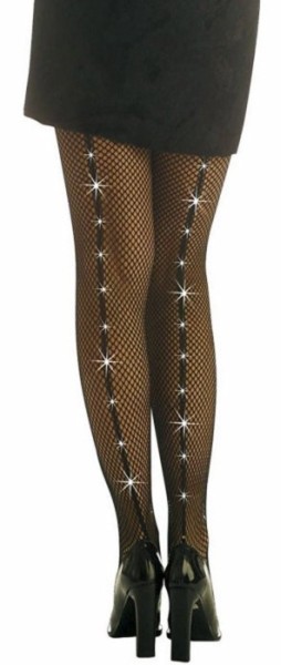 Strassnaht Netzstrumpfhose für Damen