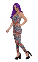 Horrorclown Artistin Catsuit