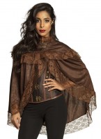 Steampunk Spitzen Umhang Kayla