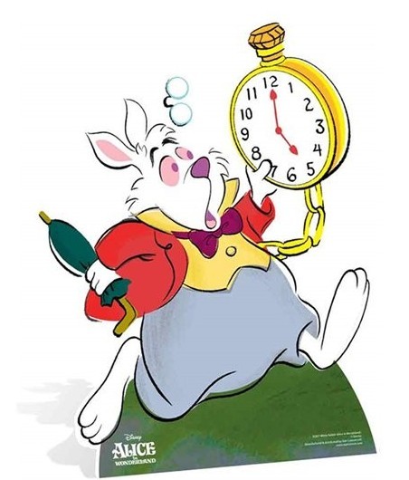 Alice im Wunderland Pappaufsteller 77cm