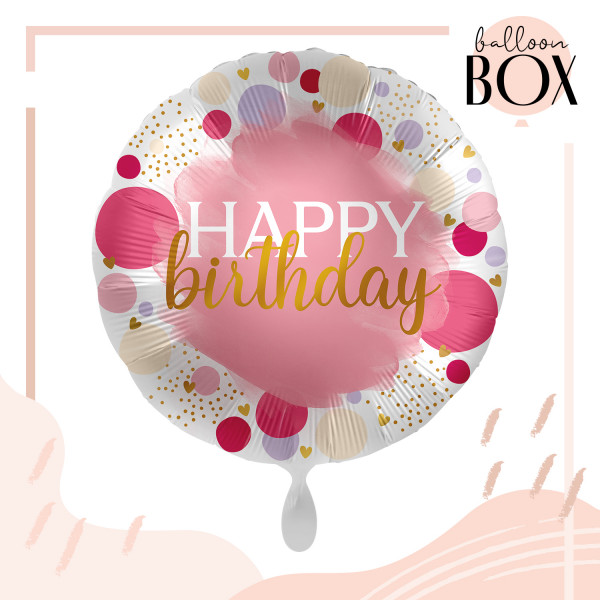 Balloha Geschenkbox DIY Pink Birthday XL 2