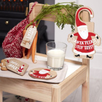 Schneefreuden Santa kommt Deko Set