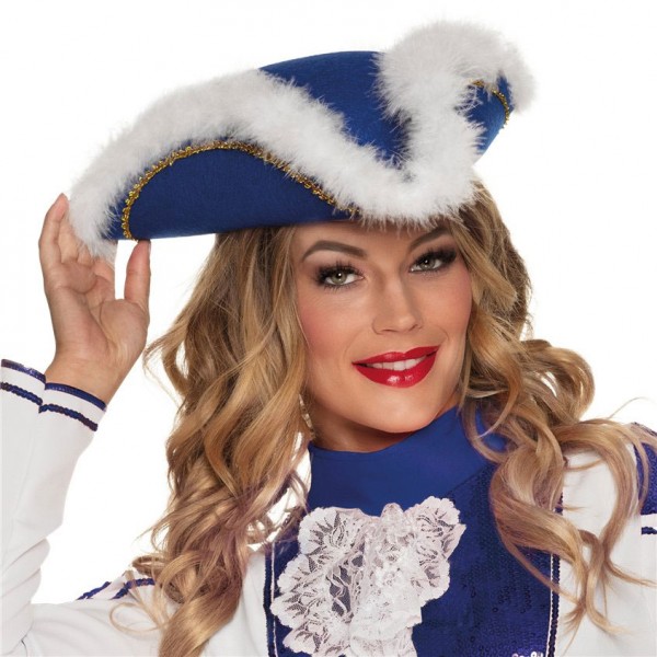 Funkenmarie Garde Hut blau 2