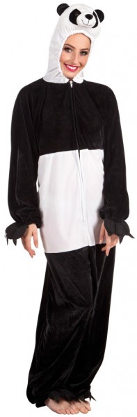 Schwarz-Weißes Pandakostüm Pumie