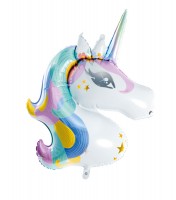 Folienballon Party Einhorn 90cm