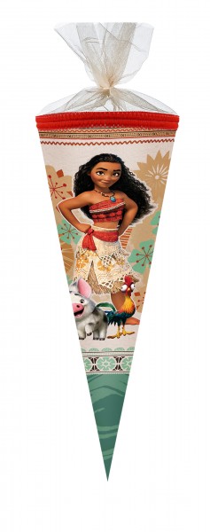 Schultüte mit Vaiana 22cm