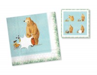 20 Dr. Brumm Servietten 33cm