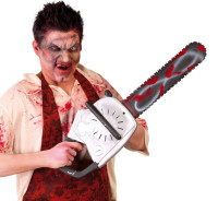 Blutige Horror Kettensäge 70cm