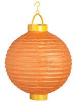 Förhandsgranskning: Orange LED-lykta 30cm