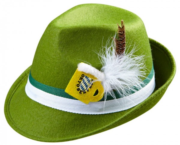 Grüner Tiroler Filzhut
