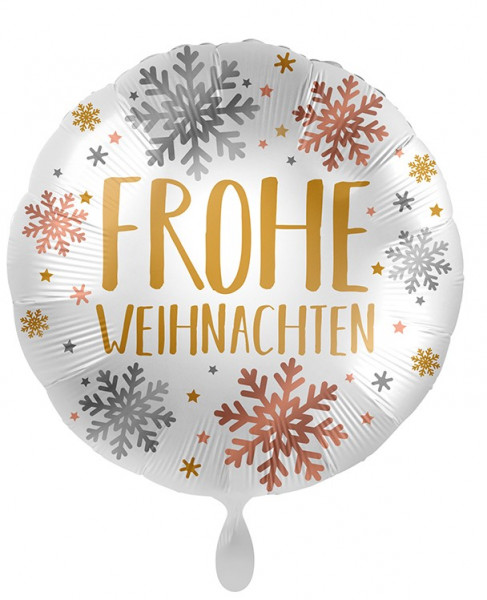 Weihnachts-Folienballon Snowflakes 71cm