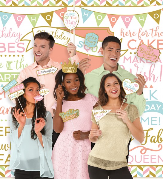 15 Flawless Birthday Fotorequisiten