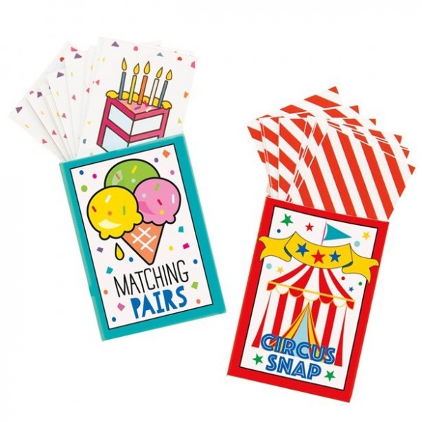 Mini-Spielkarten Set 6-teilig