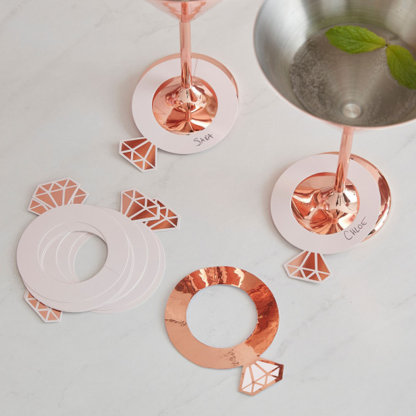 10 Diamantring Glasmarkierer