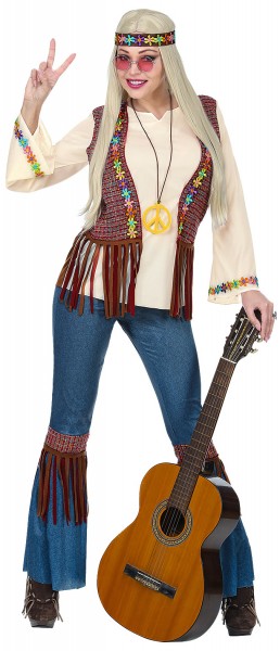 Hippie Lady Jessi Kostüm für Damen