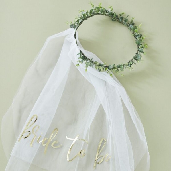 Almost Mrs Bride to be Schleier 2