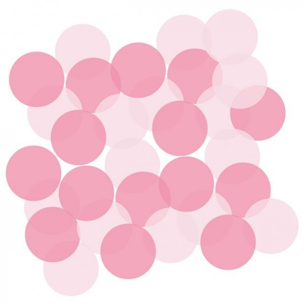 Konfetti rosa 22 g
