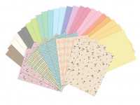 Pastell A4 Bastelpapier Set 34-teilig