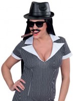 Vorschau: Mafia-Boss Brille Mit Schnäuzer