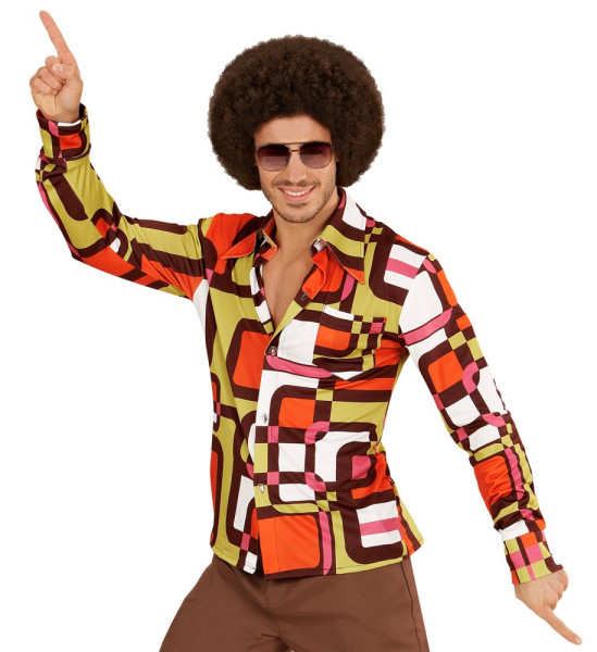 Discofieber 70er Hemd für Herren