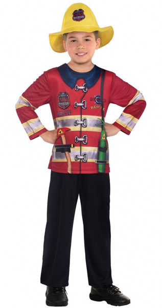Recyceltes Feuerwehr Kinderkostüm